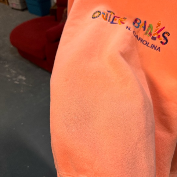 Vintage Outer Banks North Carolina Sweater in Hot Pink - Picture 3 of 4